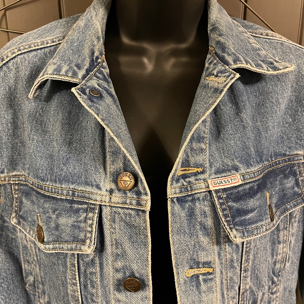 Vintage Georges Marciano Guess Denim Jean Jacket